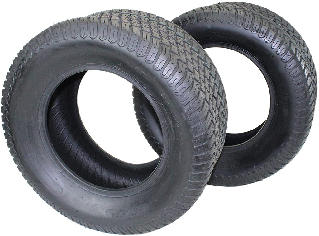 (Set of 2) 23x9.50-12 Turf Tires 4 Ply for Lawn and Garden Mower