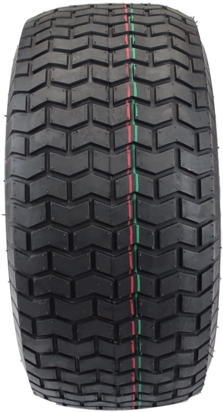 (Set of 2) 20x10.00-8 Tires & Wheels 2 Ply for Lawn & Garden Mower Turf Tires