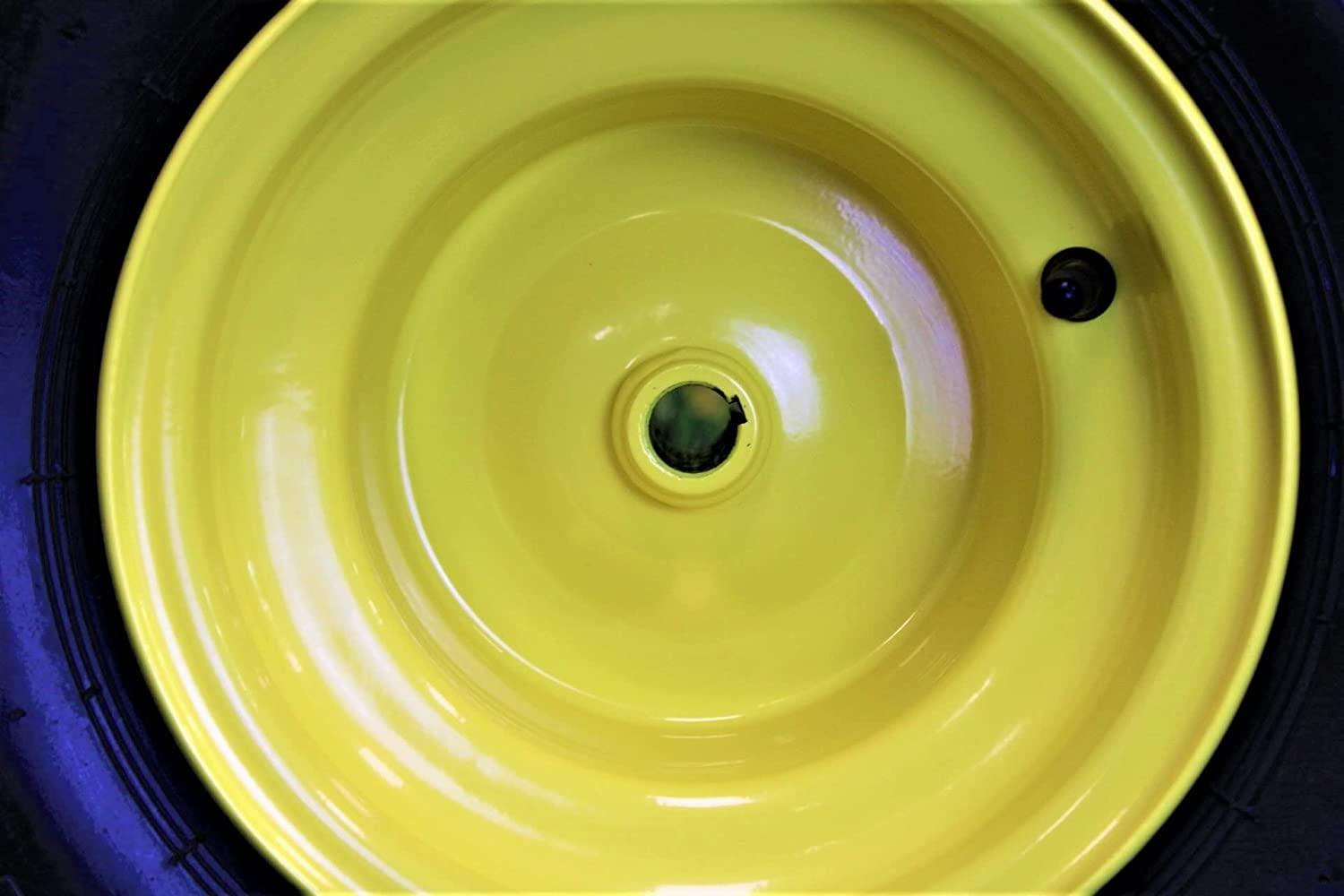 (Set of 2) 20x8.00-8 Tires & Wheels 4 Ply for Lawn & Garden Mower Turf Tires